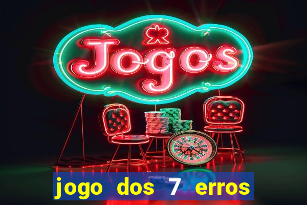 jogo dos 7 erros para manipuladores de alimentos